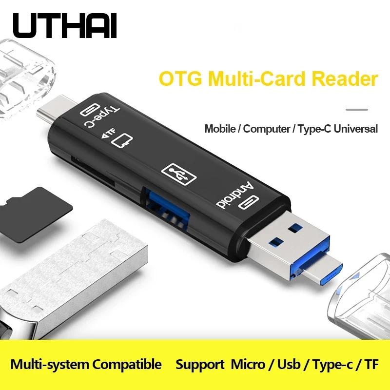 UTHAI C01 Ÿ C, ũ USB, USB 3  1 OTG ī ,   OTG TF, USB, ȵ̵ ǻ Ȯ 